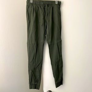 Roma studio olive green women Joggers